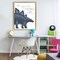 Stupell Industries You Are Strong Dinosaur Floating Frame, design by Elizabeth Tyndall